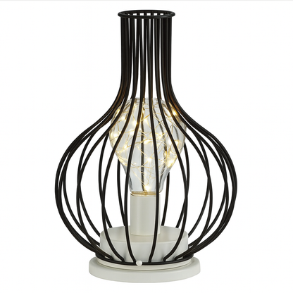 Wireless LED Table Lamp with Modern Steel Finish | Dovixa