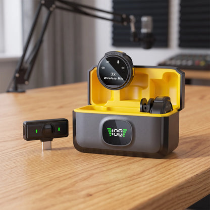 Wireless Lavalier Microphone Recording System