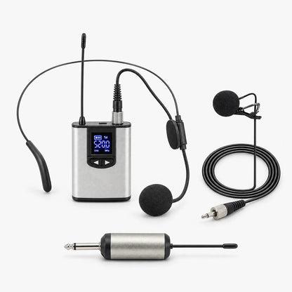 Wireless Lavalier Microphone Transmitter System