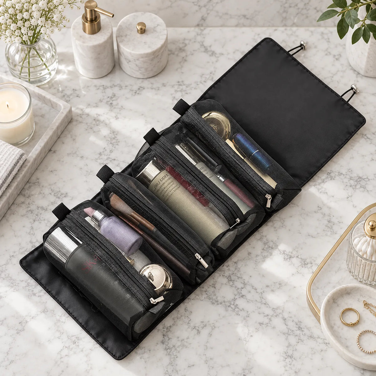 Women's Cosmetic Bag Organizer