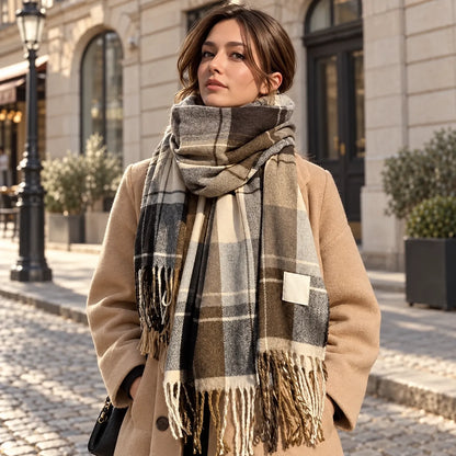 Women's Simple Knit Winter Scarf
