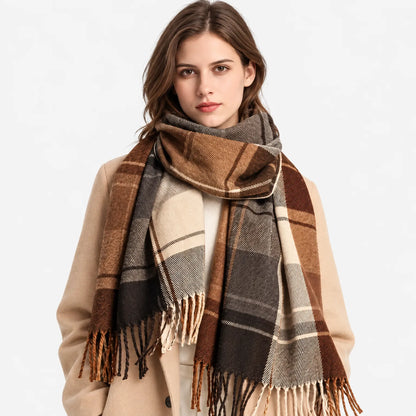 Women's Simple Knit Winter Scarf