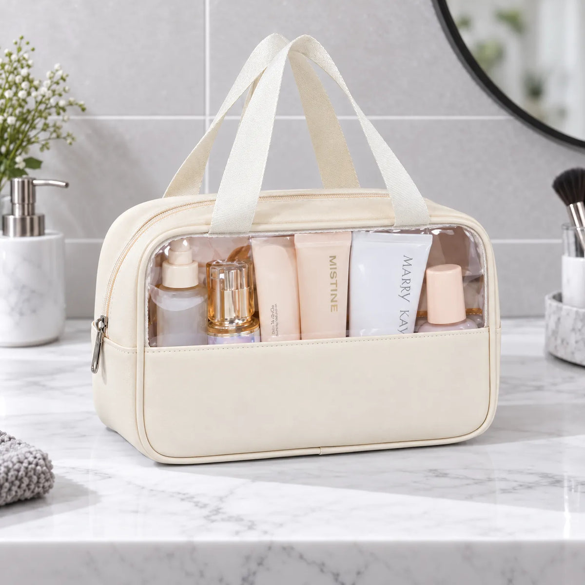 Women's Transparent Cosmetic Bag