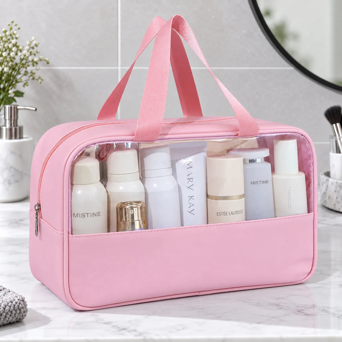 Women's Transparent Cosmetic Bag