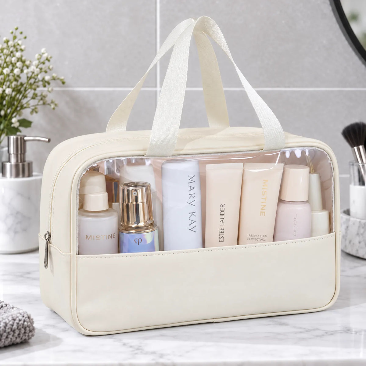 Women's Transparent Cosmetic Bag