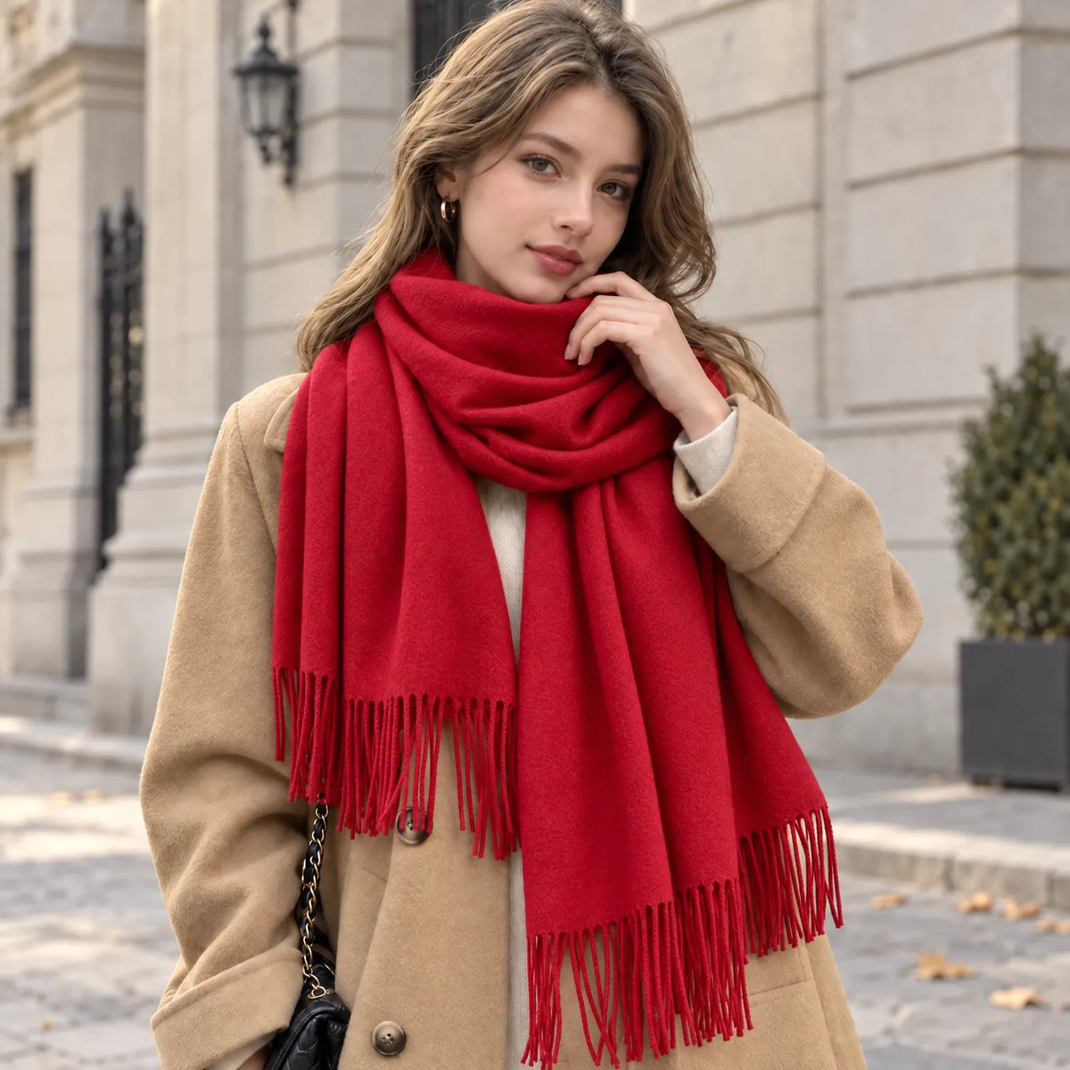Women's Winter Blanket Scarf