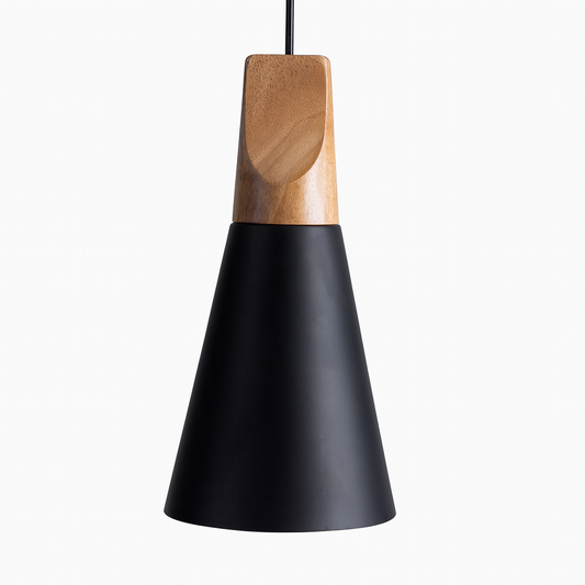 Wood Aluminium Nordic Pendant Light | Arqena