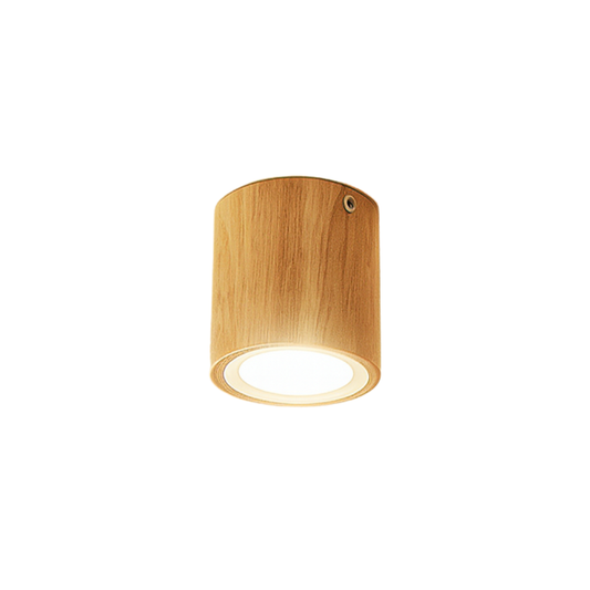 Wood Cube Ceiling Light Scandinavian Style | Luvoria