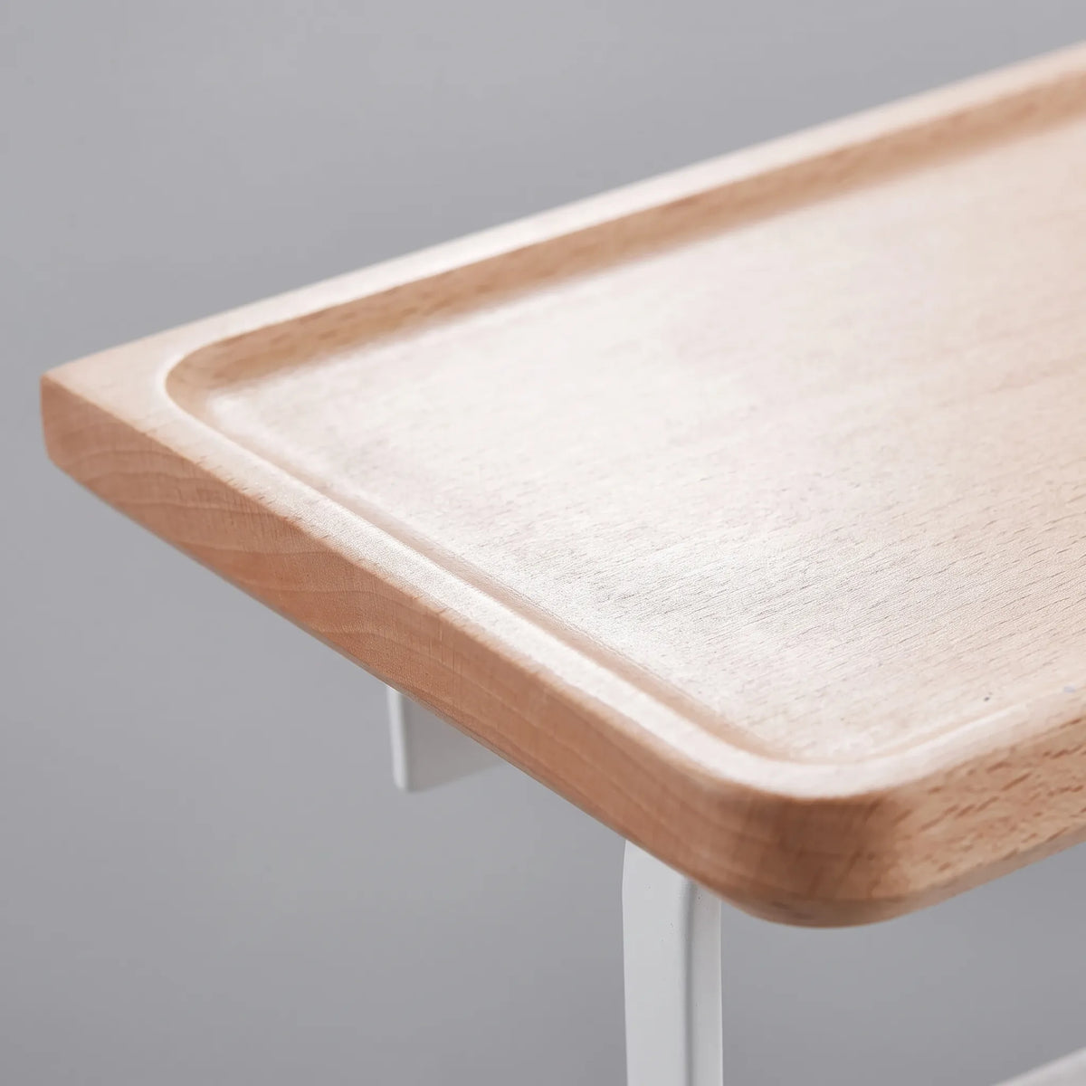 Wooden Shelf Toilet Paper Holder for Bathroom