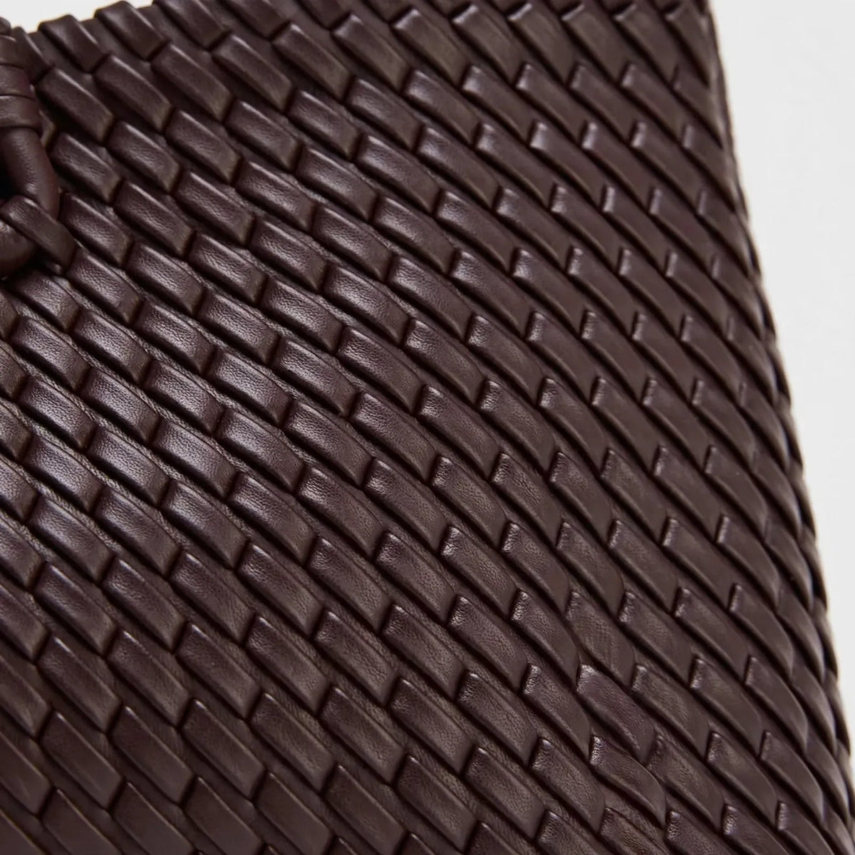 Woven Satchel Tote Bag