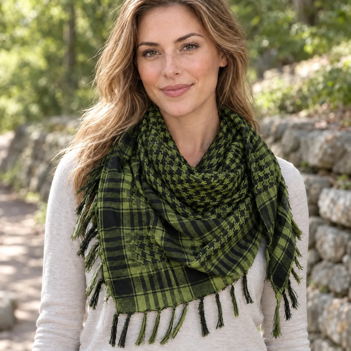 Woven Tactical Shemagh Keffiyeh Scarf