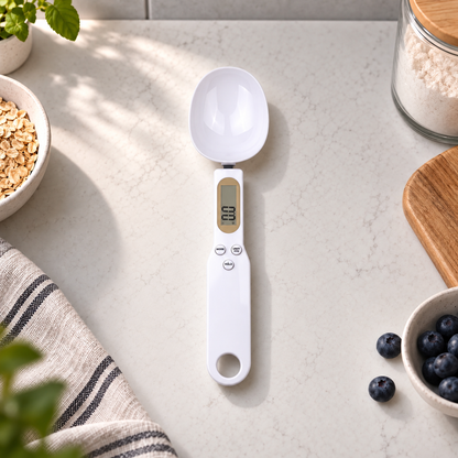 Digital Spoon Scale with LCD Display for Precise Kitchen Measurements